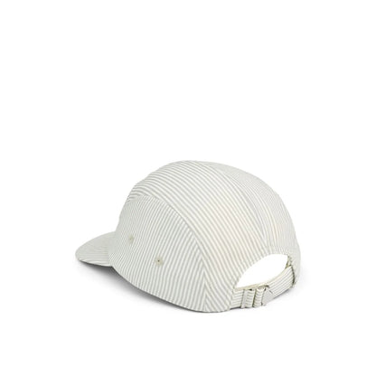 Liewood Rory Cap in Blue Fog Multi Mix mit grauen Streifen