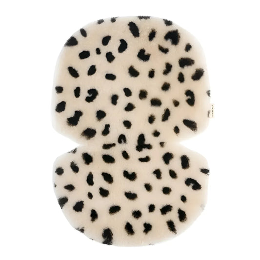 BINIBAMBA Schaffell Snuggler in Leopard Peanut