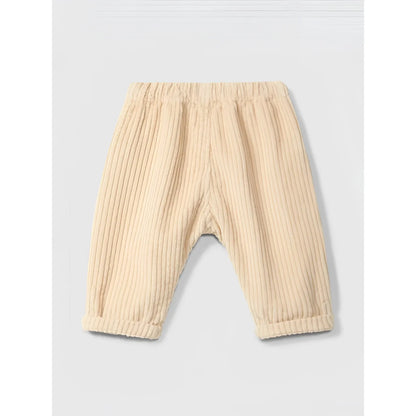 Snug Schlupfhose Samt in Beige – Ansicht 2