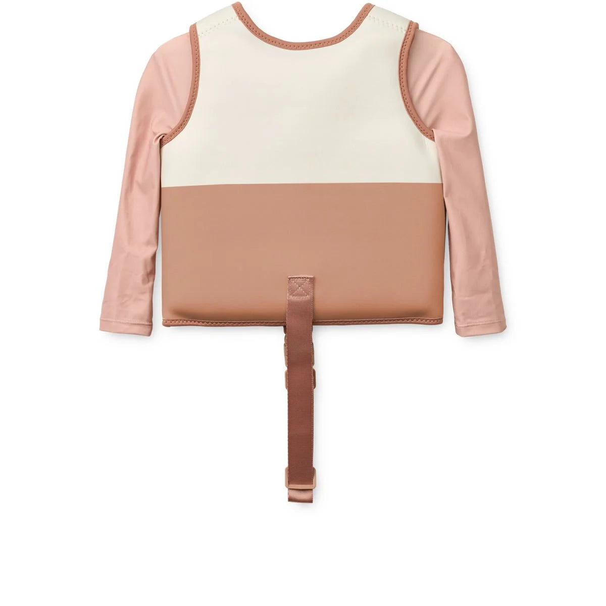 Schwimmweste mit Ärmeln Dove Tuscany rose multi mix, Beige-Rosa, Rückseite