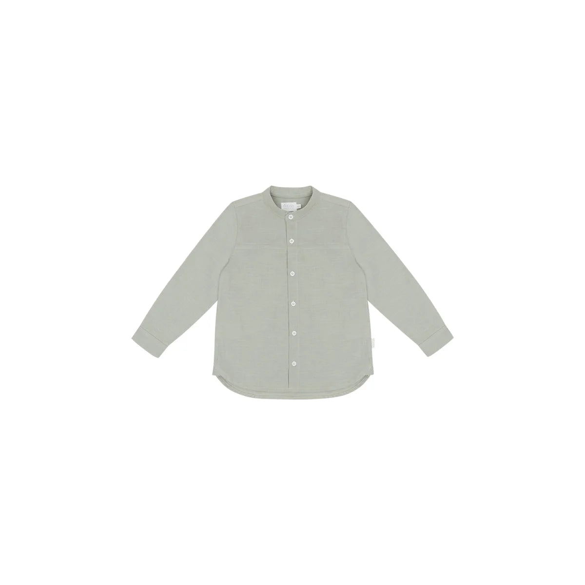 Leinen-Optic Hemd Soft Green