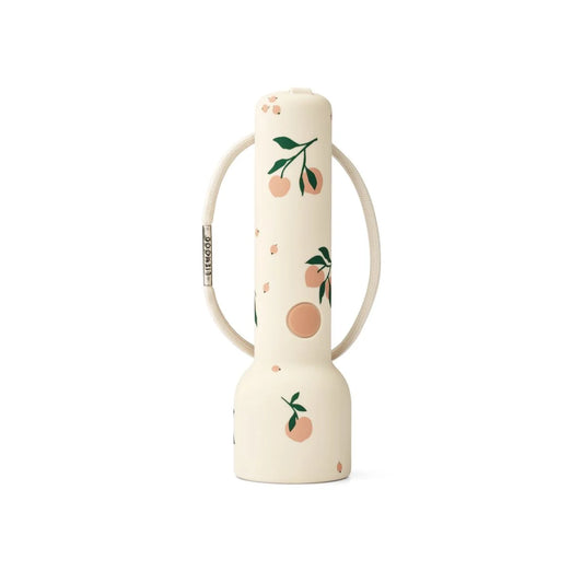 LIEWOOD Silikontaschenlampe Gry mit Print in Peach Sea shell
