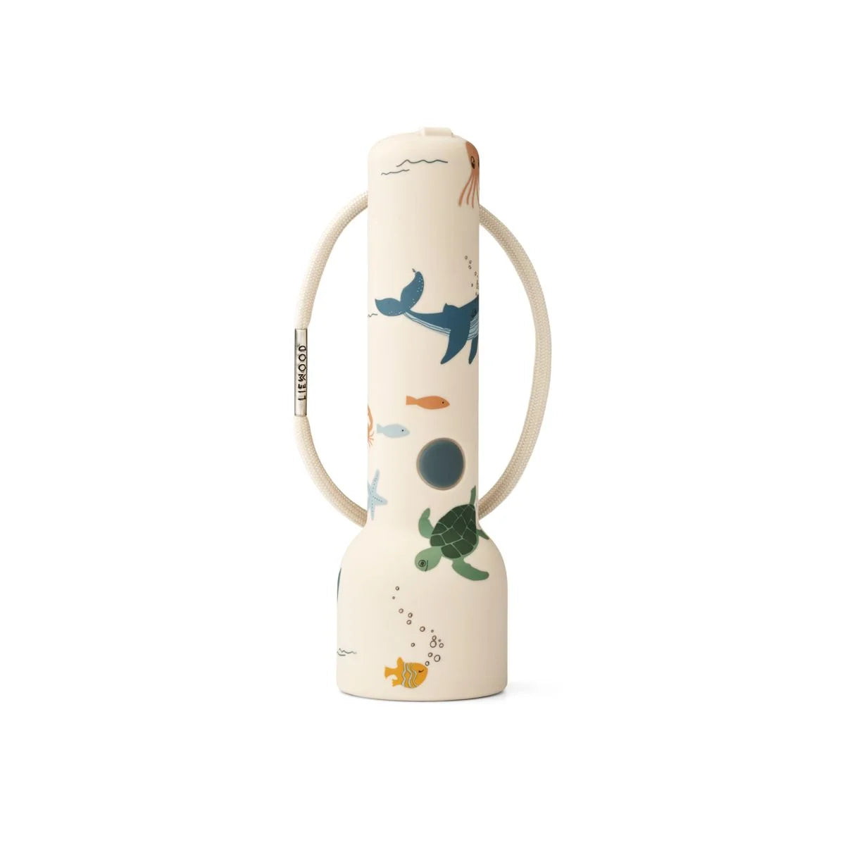 LIEWOOD Silikontaschenlampe Gry mit Print in Sea creature Sandy