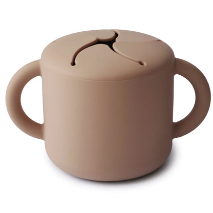 Mushie Snack Becher in Natural