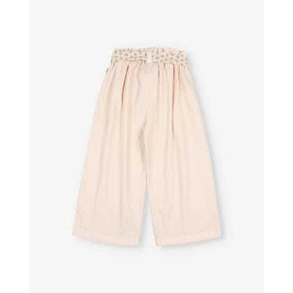 Búho Soft Velour Girly Pants Cream Pink