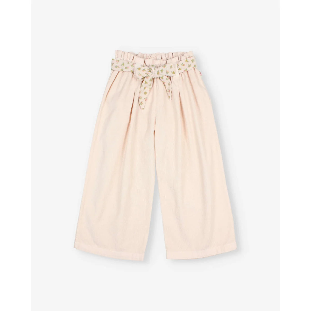 Búho Soft Velour Girly Pants Cream Pink