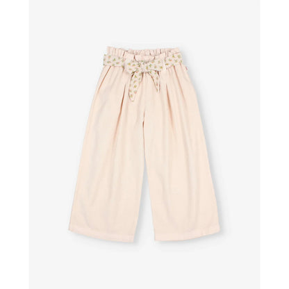 Búho Soft Velour Girly Pants Cream Pink