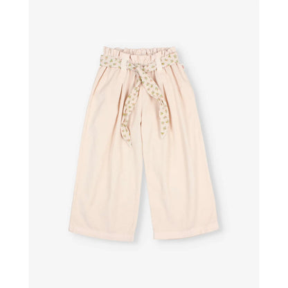 Búho Soft Velour Girly Pants Cream Pink