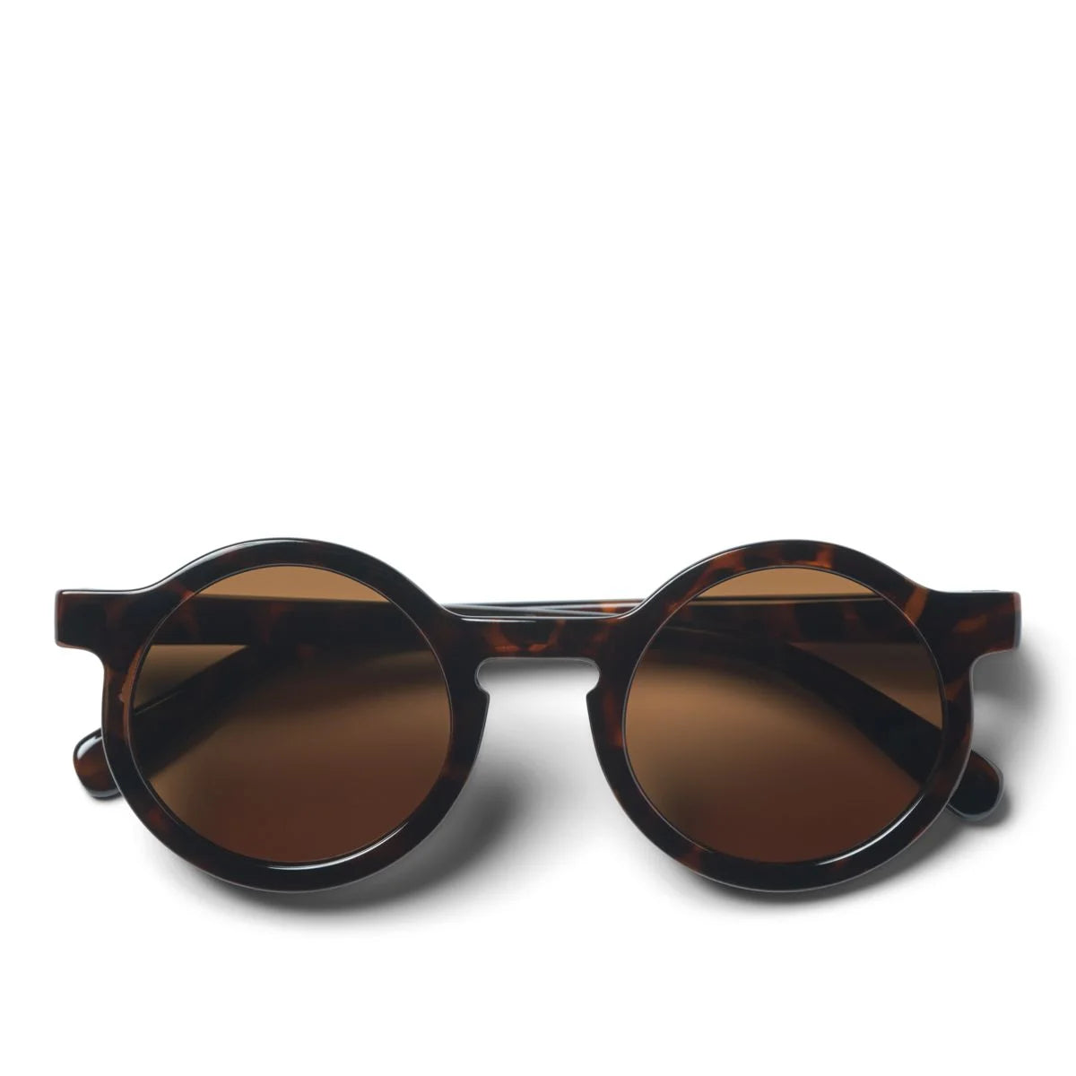 Darla Sonnenbrille für Kinder 4-10 Jahre in Dark Tortoise Shiny mit braun getönten Linsen