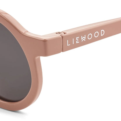 Darla Sonnenbrille aus recyceltem Polycarbonat mit polarisierten Gläsern, Rosegold