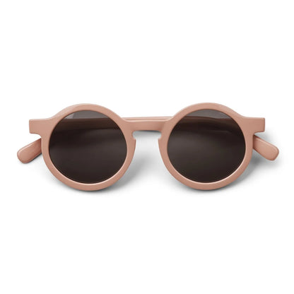 Darla Sonnenbrille für Kinder: Pastellrosa Rahmen mit polarisierten Gläsern