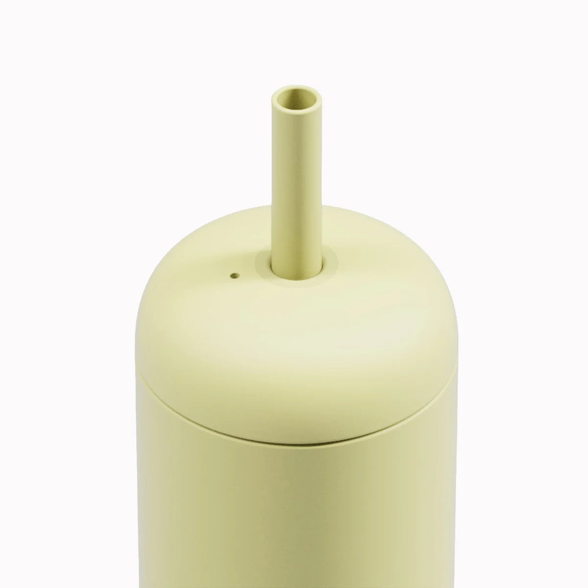 Hellgrüner isolierter Trinkbecher mit Trinkhalm, 500 ml, Straw Tumbler