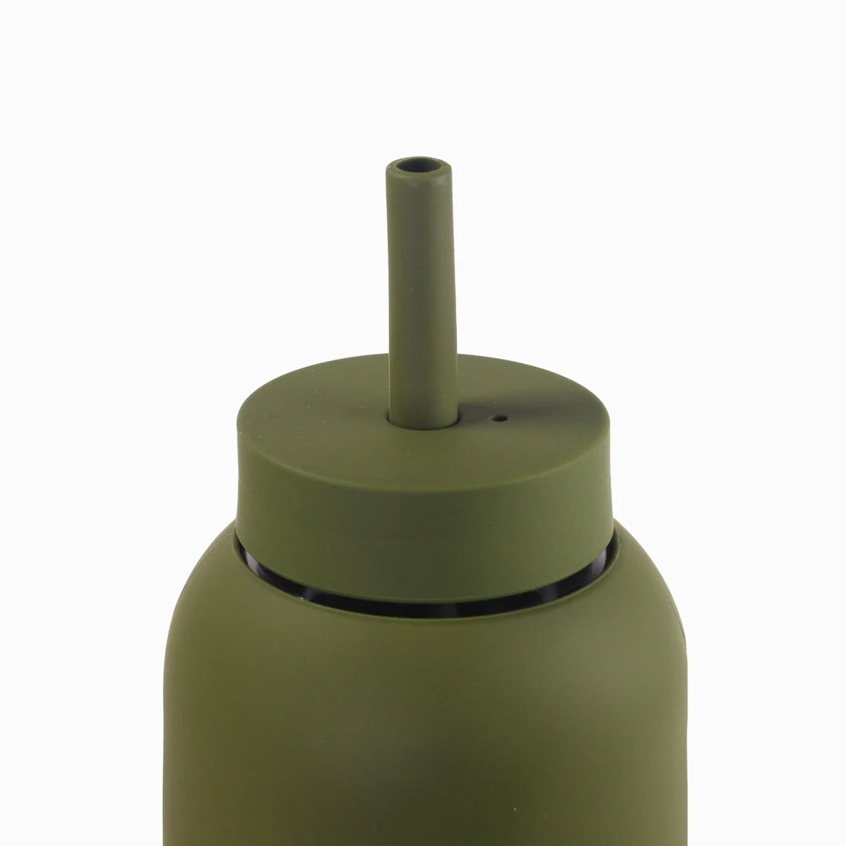 Olive grüne Spenderflasche mit Stroh und Deckel für Big Bottle Produkt
