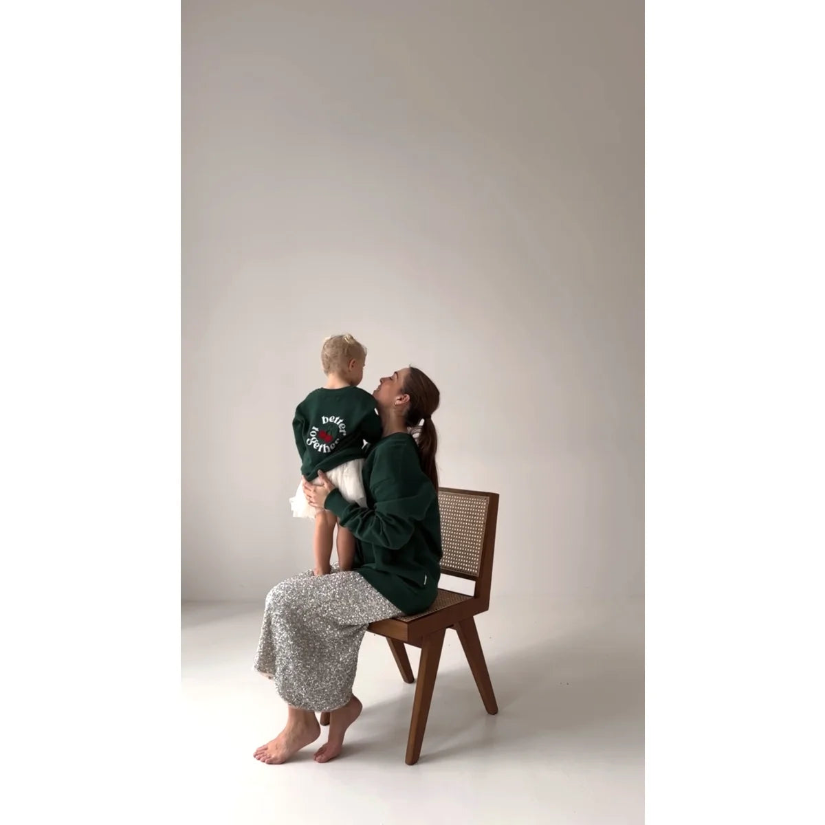 romi. Sweater women better together in Forest