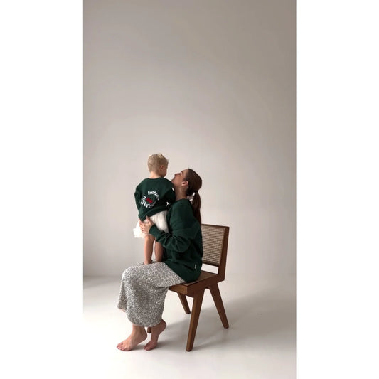 romi. Sweater women better together in Forest