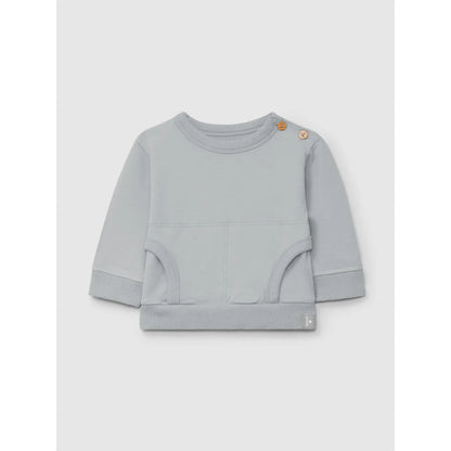 snug Sweatshirt with kangaroo pockets in Blue