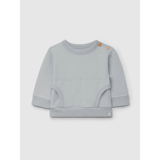 snug Sweatshirt with kangaroo pockets in Blue