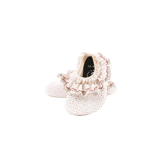 Mrs Ertha Swimming Shoes in Unique Dots
