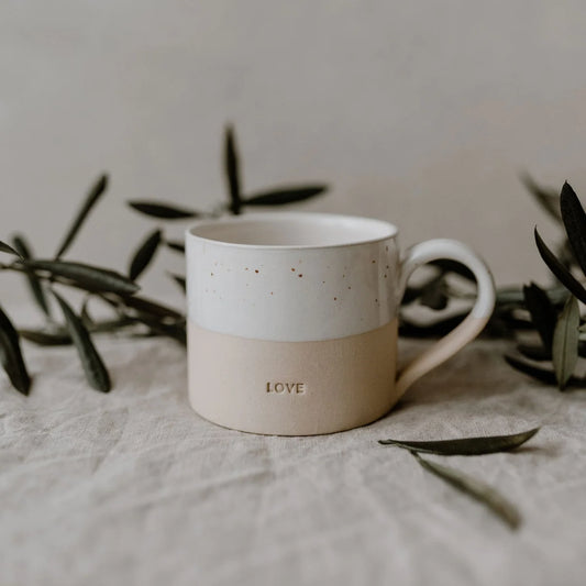 Eulenschnitt Tasse LOVE in 250ml