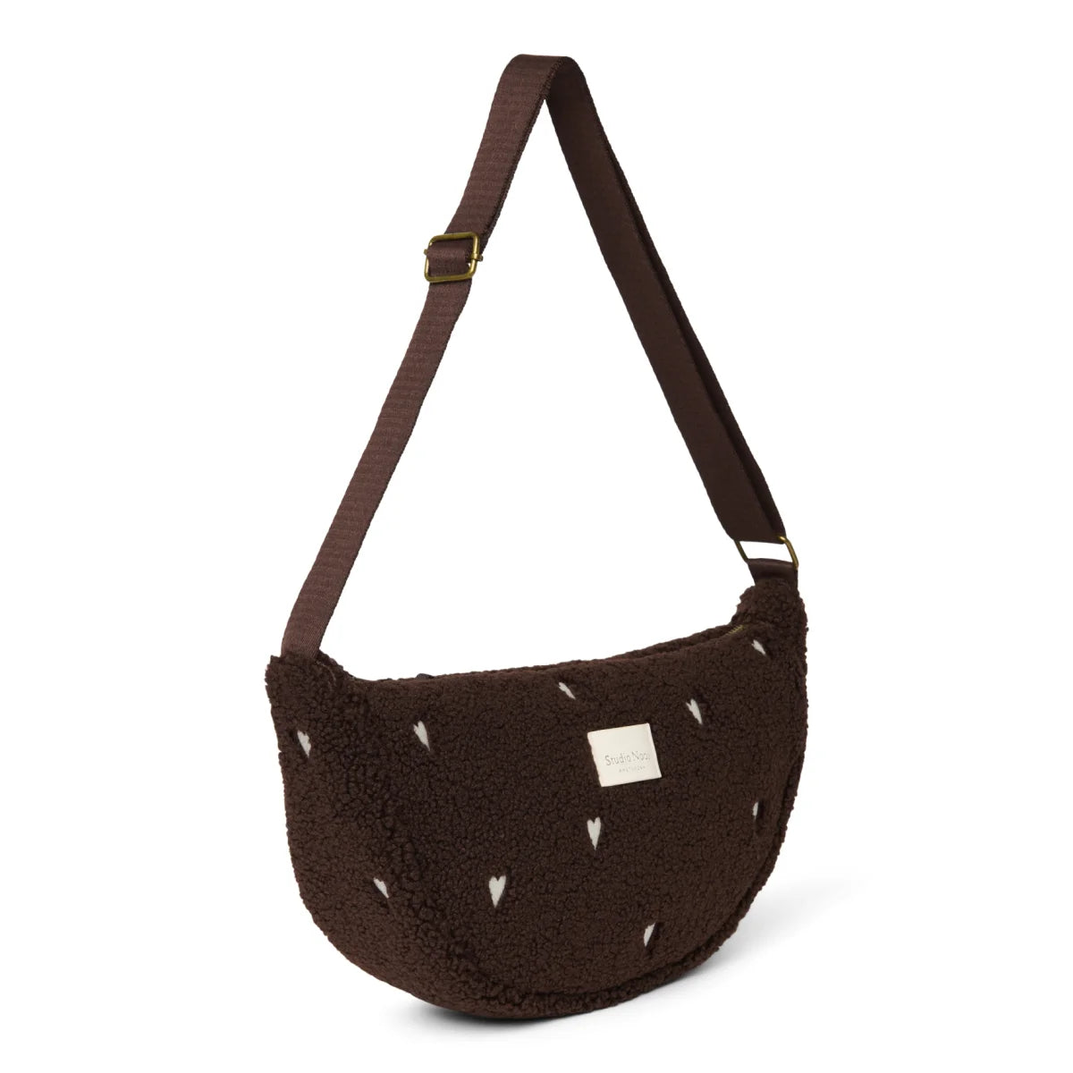 Teddy Bauchtasche Chocolate Hearts mit verstellbarem Gurt