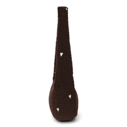 Geöffnete Teddy Mini Cross Body Bag in Chocolate Hearts