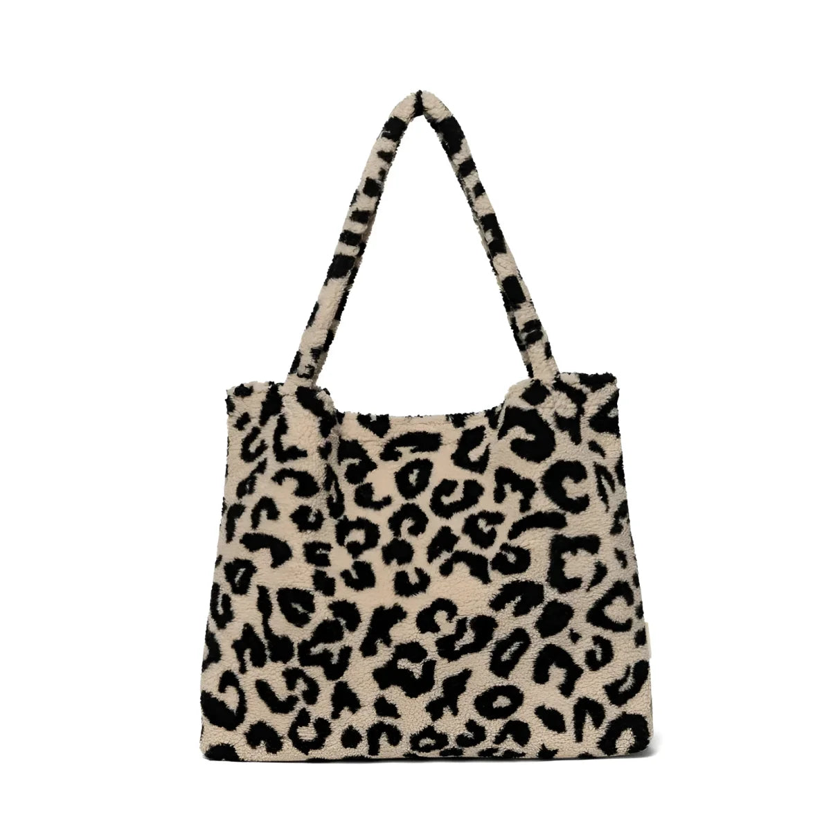 Studio Noos Teddy Mom Bag in Holy Cow mit Leopardenmuster