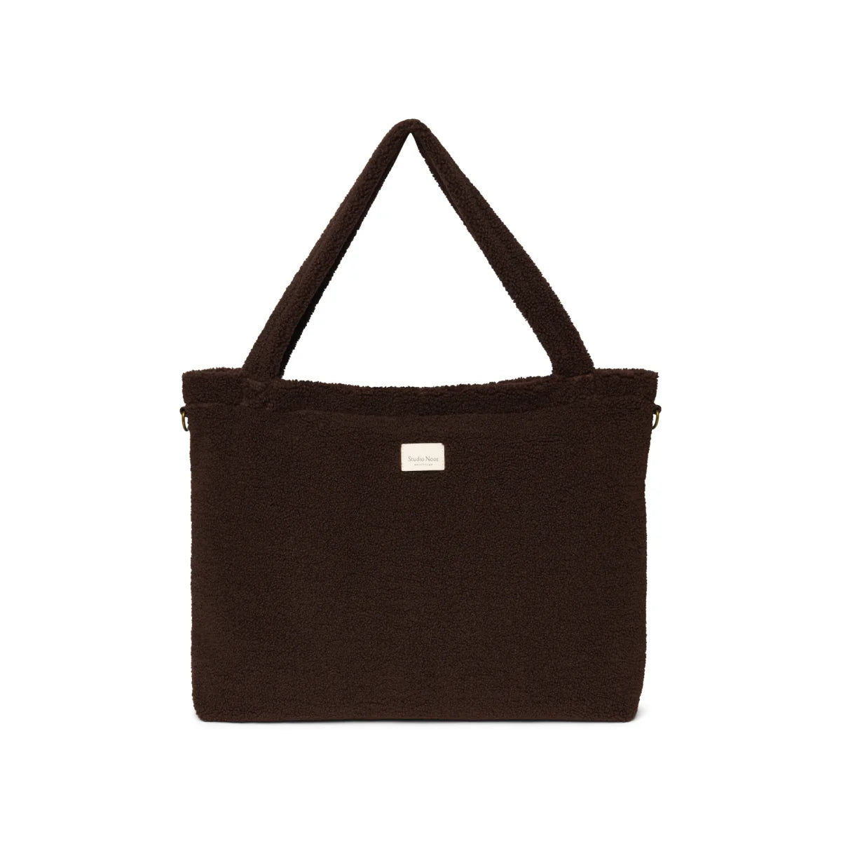 Studio Noos Teddy Mom Diaper Bag in Chocolate, schokobraune Wickeltasche