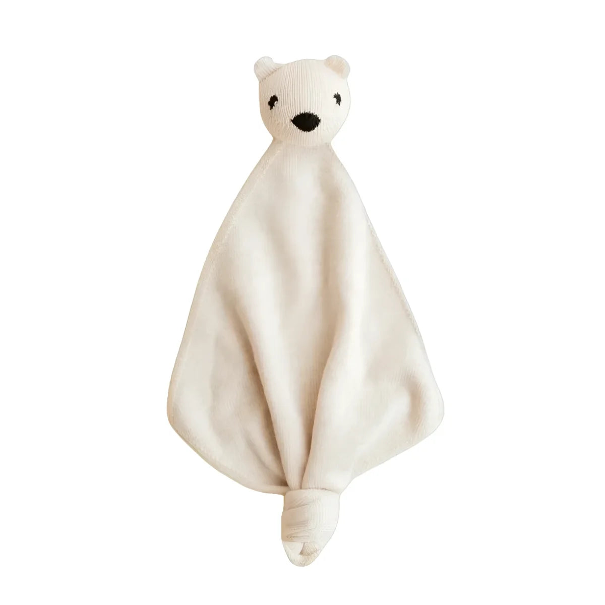 Hvid Teddy Tokki in Cream, gestrickter Schmusekumpel