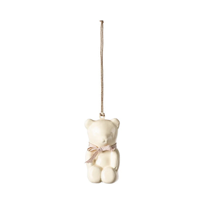 Maileg Teddybär Christmas Anhänger in Off White / Rose