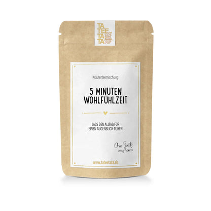 TATEETATA Tee 5 Minuten Wohlfühlzeit in 20g