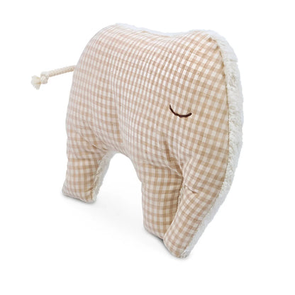 Gingham Elefant Plüschspielzeug im Produkt Tierkissen Elefant präsentiert