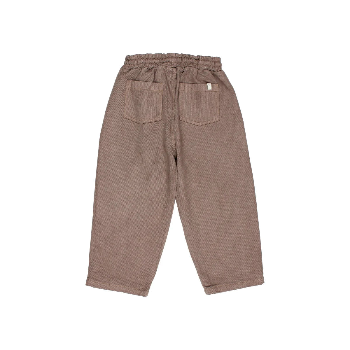 Braune Cordhosen in Taubefarben aus Twill-Stoff für Herrenmode