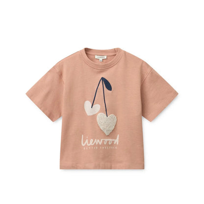 LIEWOOD Tyler Kurzarm-T-Shirt Surf in Sweethearts Pale tuscany