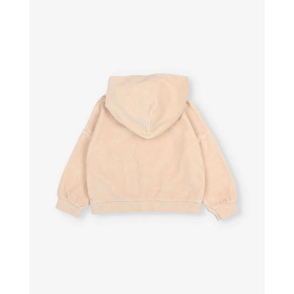 Búho Velvet Hoodie Cream Pink