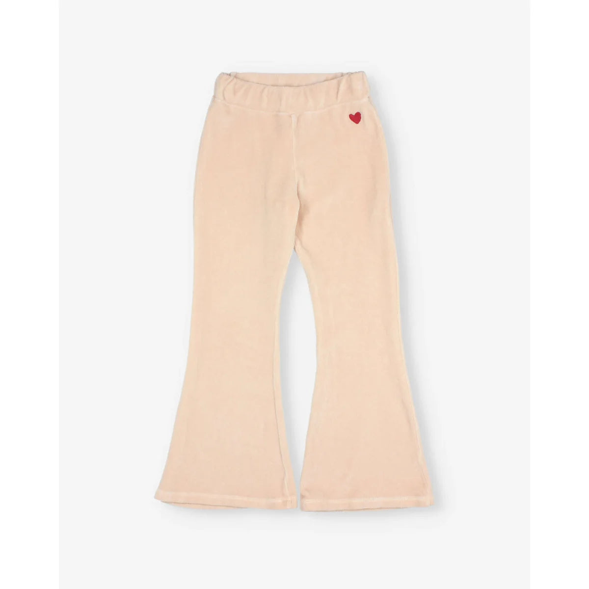 Búho Velvet Legging Flare Cream Pink