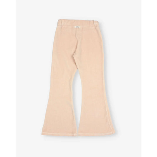 Búho Velvet Legging Flare Cream Pink