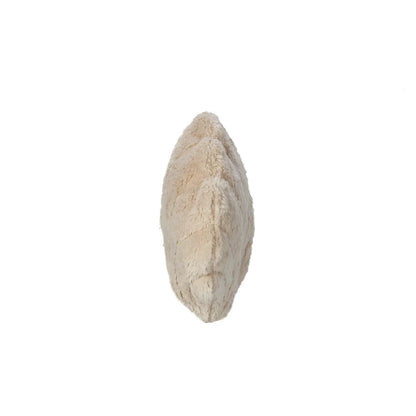 Beige Kunstfellkissen des Produkts Wärmekissen Muschel klein in ansprechender Präsentation