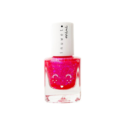 Inuwet Wasser-Nagellack Fuchsia für Kinder