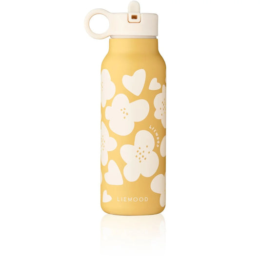 LIEWOOD Wasserflasche Falk 350 ml in Flower Lemon yellow