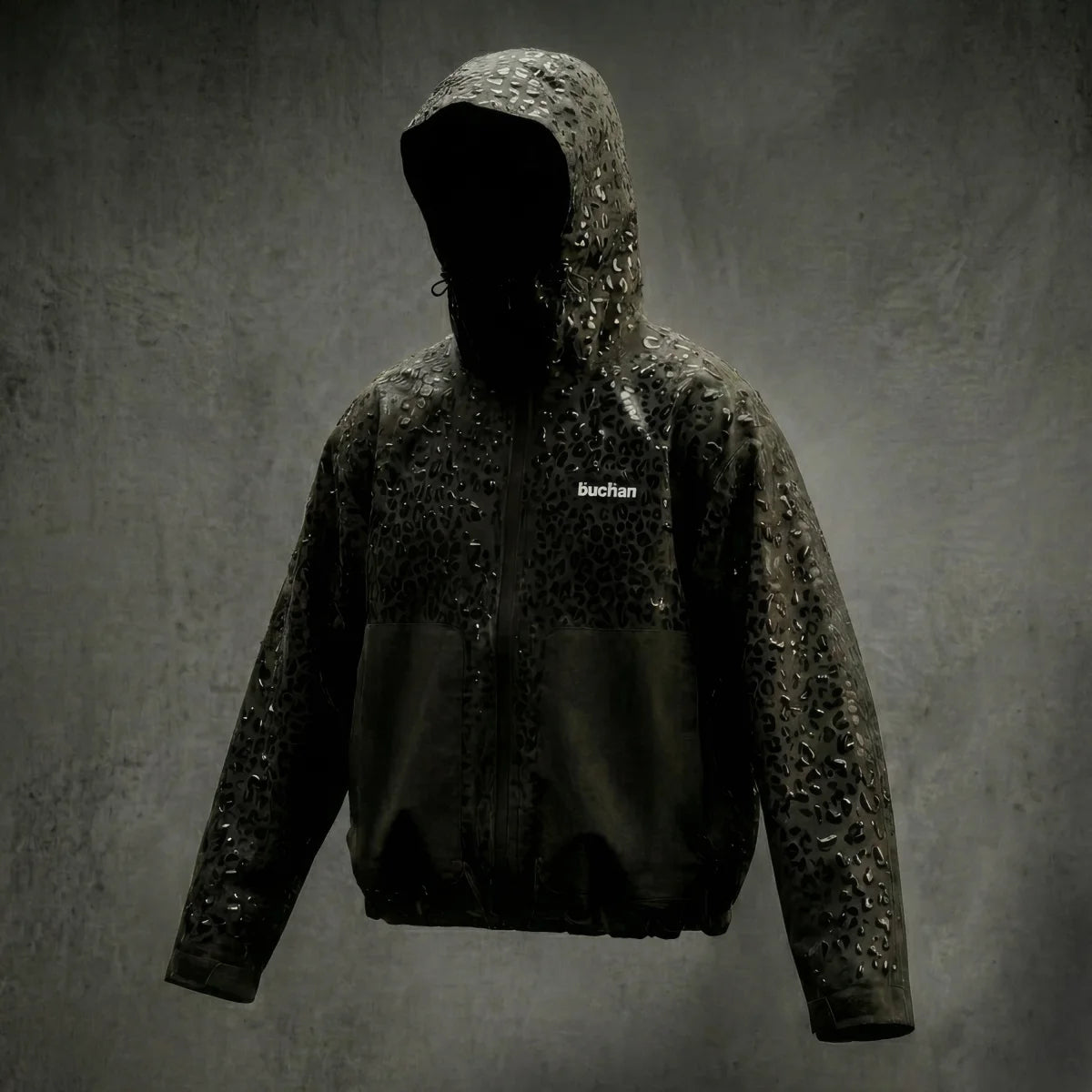 Buchan Water Reactive Cheetah Rain Jacket Schwarz – Stimmungsbild