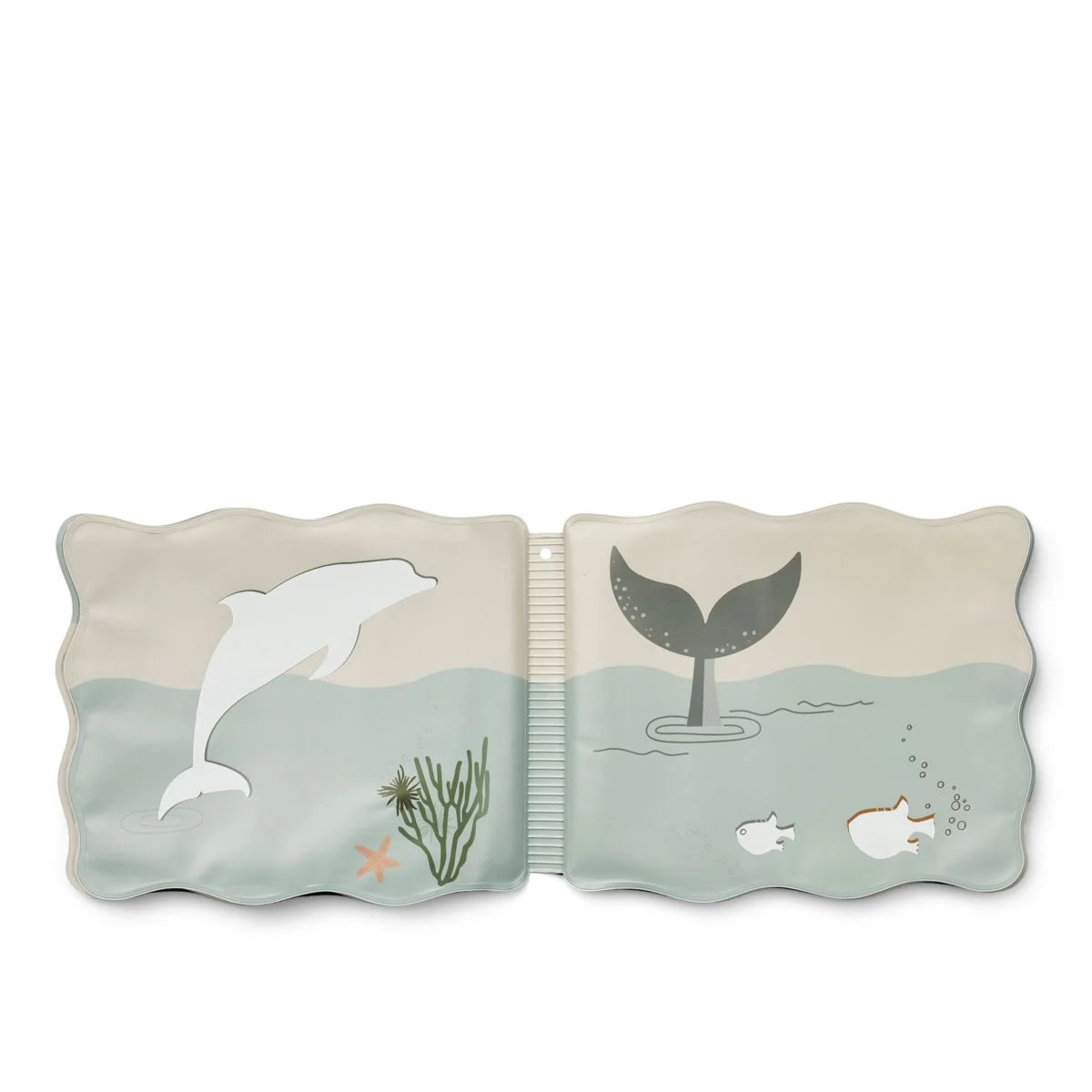 Waylon magisches Wasserbuch mit Meeresbewohnern in Pastelltönen
