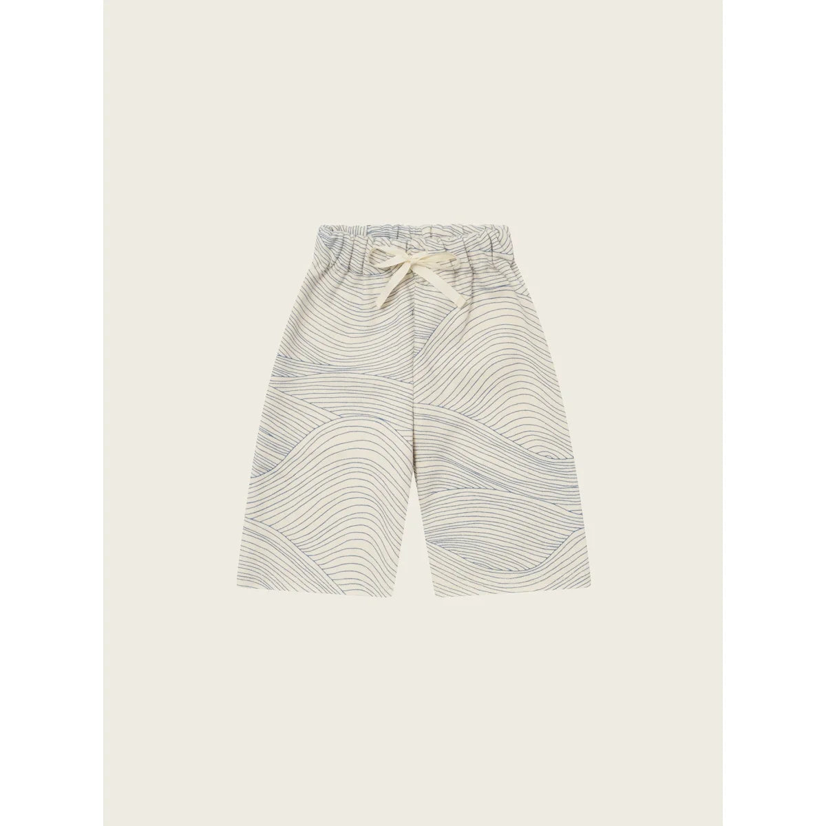 organic zoo Wide Leg Pants in Seascape Undyed