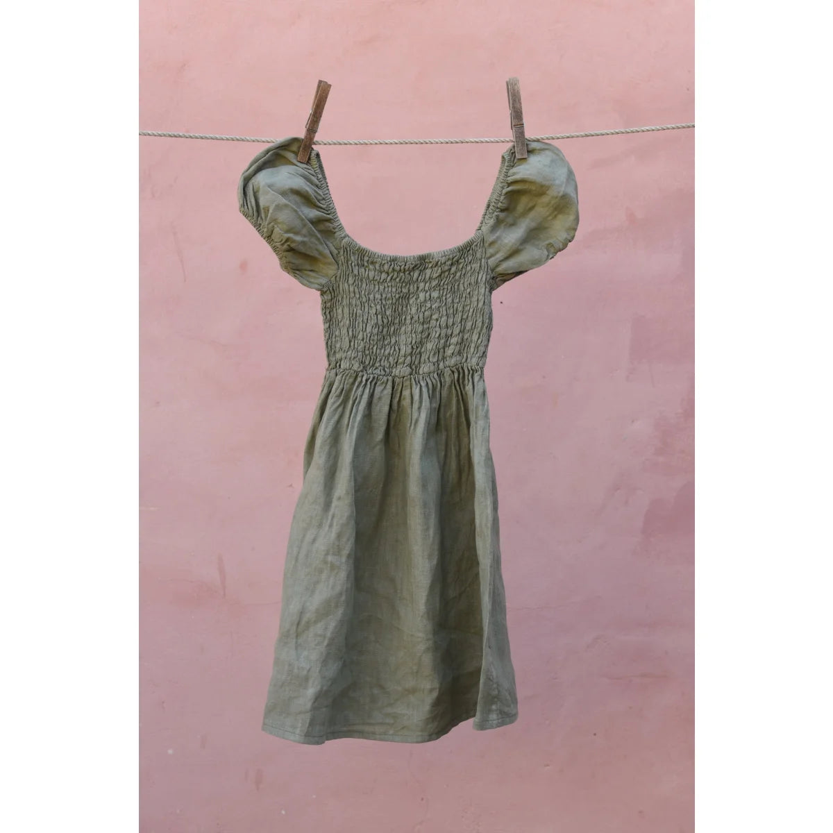 Beachwood Baby Wildflower Child Kleid in Sage