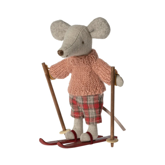 Maileg Wintermaus mit Skiset, Grosse Schwester