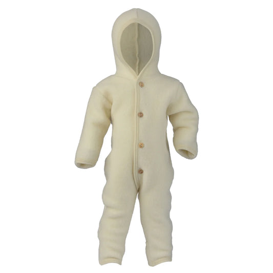 Engel Wollfleece Overall in Natur