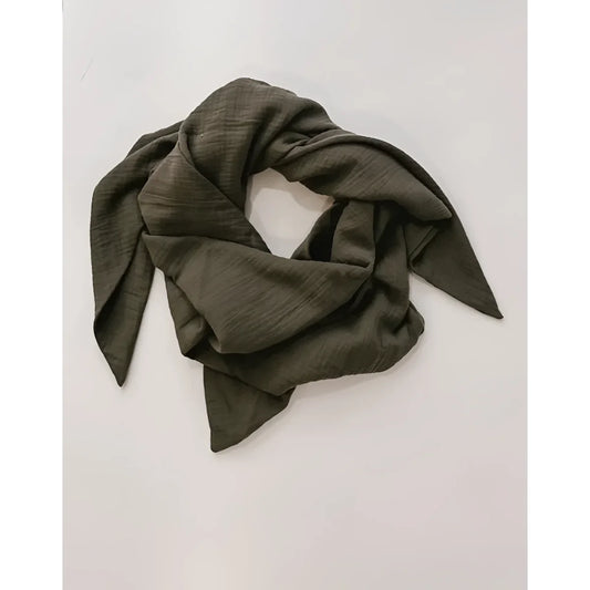 FRICKZACK Women Musselin Halstuch in Olive