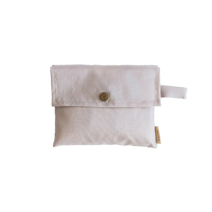 Mrs Ertha XL Beach Bag Meshies in Ivory